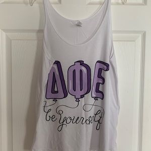Delta Phi Epsilon Bella Canvas Tank